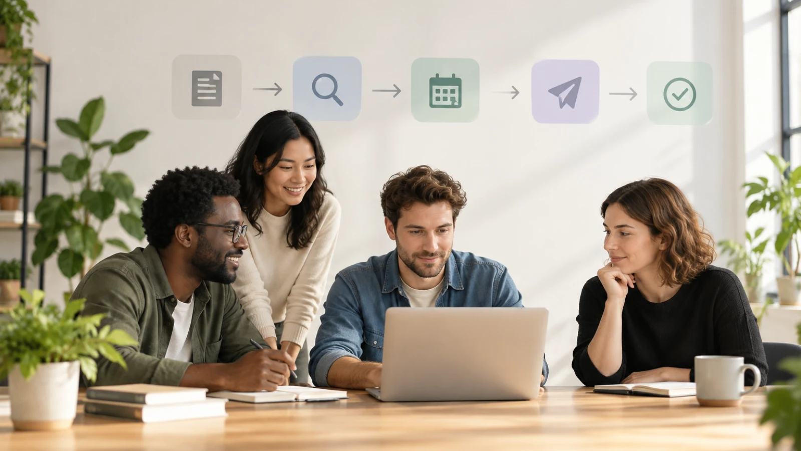 Concept illustration: How to Build a Practical WordPress Content Publishing Workflow